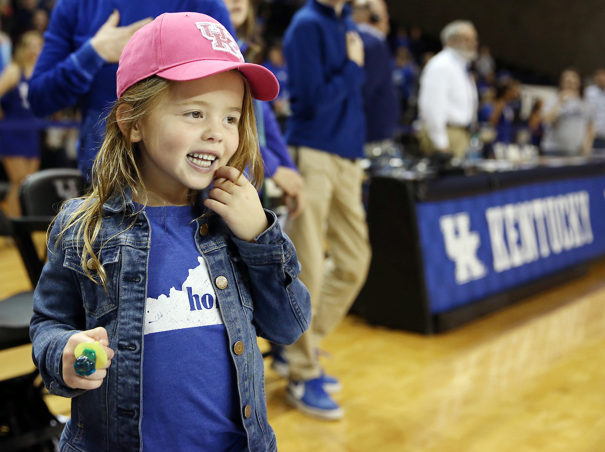 Presley Blue Mitchell
The Women's Basketball team beat Lincoln Memorial University.
Photo by Britney Howard | UK Athletics