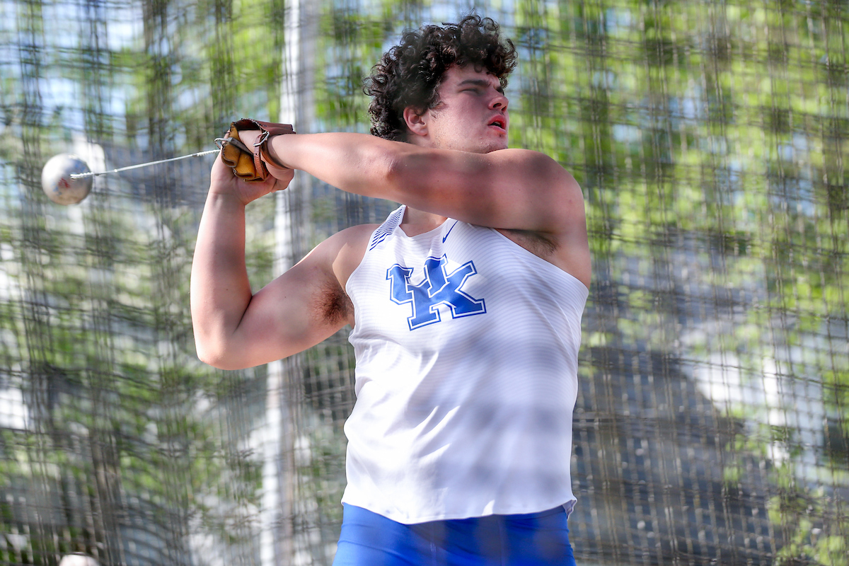 Michael Browning.

Kentucky Open (Outdoor).

Photo by Sarah Caputi | UK Athletics