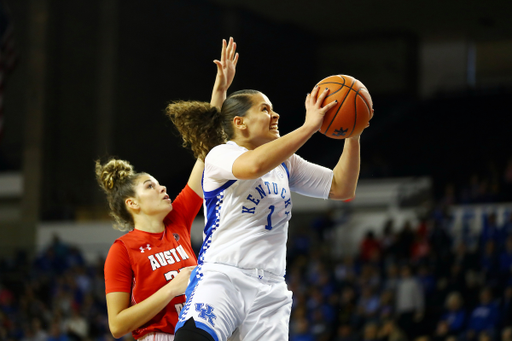 Sabrina Haines

Kentucky beats Austin Peay 81-52. 

Photo by Britney Howard | Staff