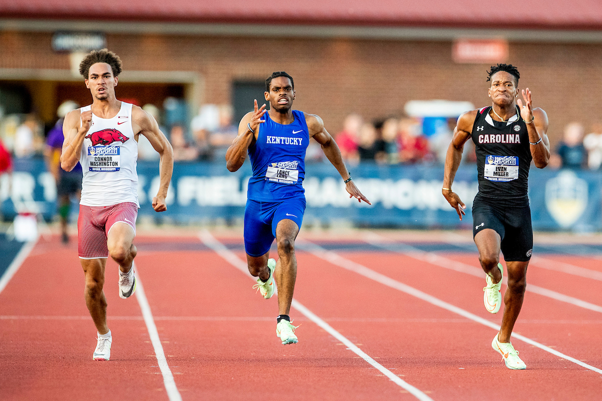 Lance Lang.

SEC Outdoor Track and Field Championships Day 3.

Photo by Chet White | UK Athletics