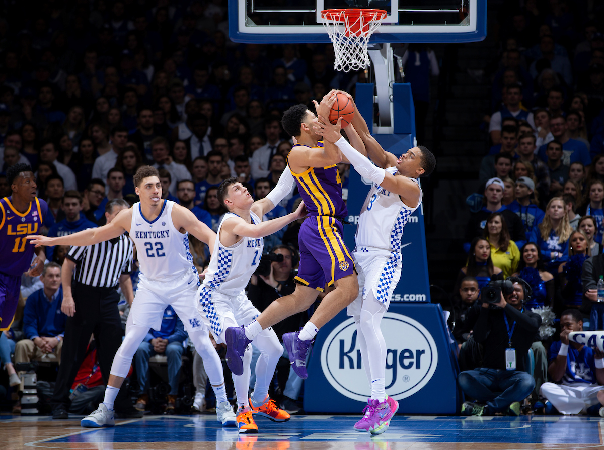 Keldon Johnson. 

UK falls to LSU 73-71.


Photo By Barry Westerman | UK Athletics