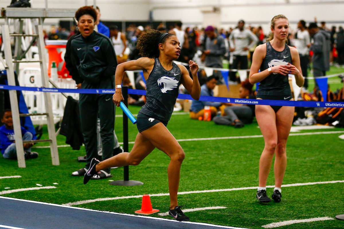 Bolce, Lucas, Lacy. 

Day one of the Rod McCravy Memorial. 

Photo By Barry Westerman | UK Athletics