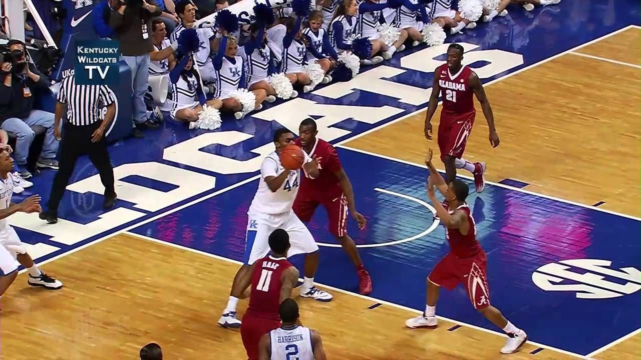 Kentucky Wildcats TV: Kentucky 55 Alabama 48