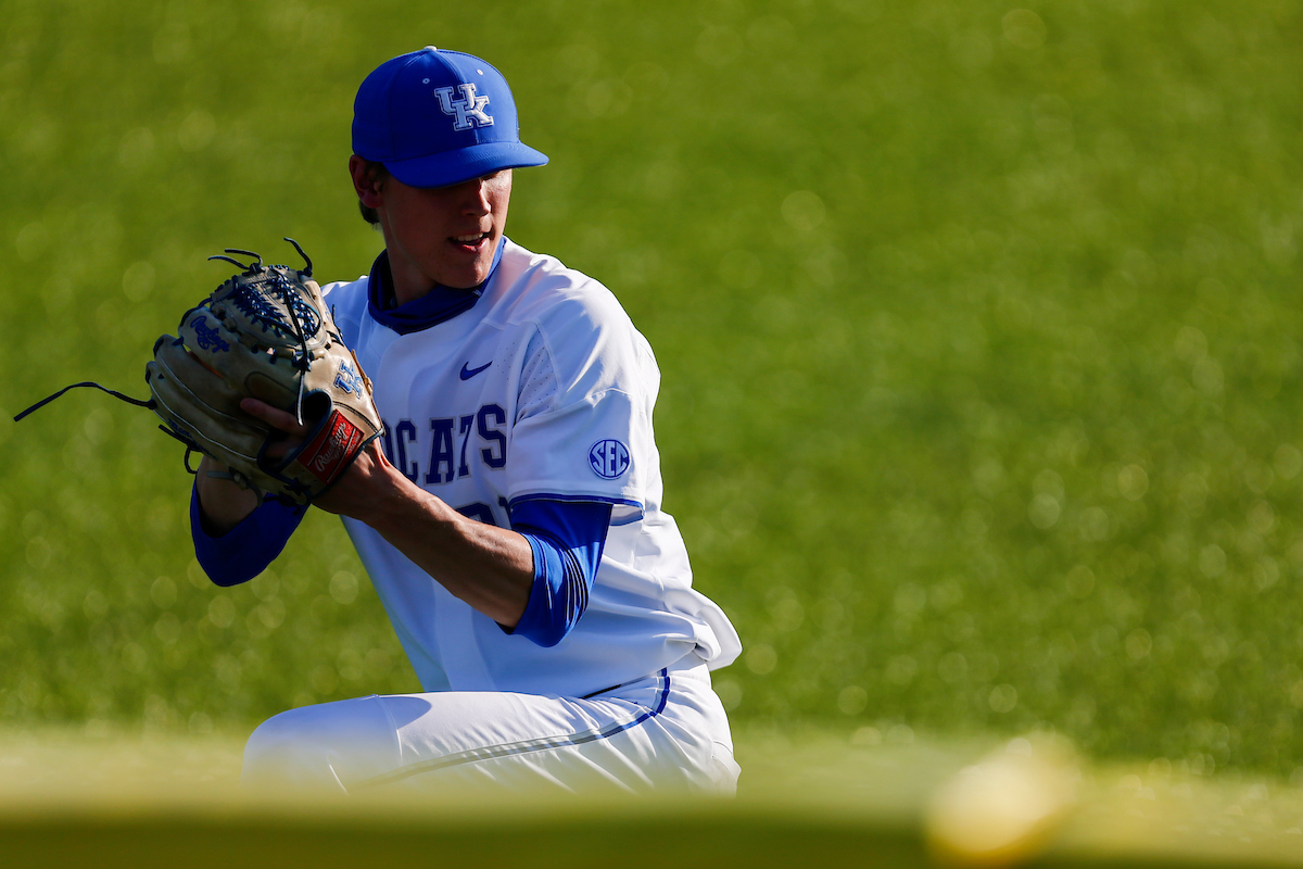 Alex Degen. 

Kentucky falls to LSU, 15-2. 

Photo By Barry Westerman | UK Athletics
