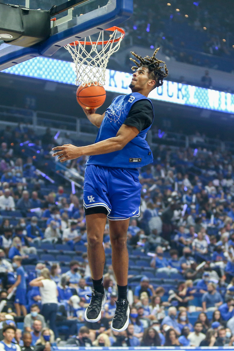 Bryce Hopkins.

Big Blue Madness.

Photo by Sarah Caputi | UK Athletics
