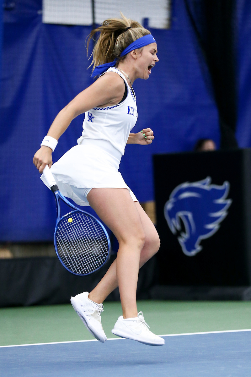 Carla Girbau.

Kentucky loses to Vanderbilt 6-1.

Photo by Grace Bradley | UK Athletics