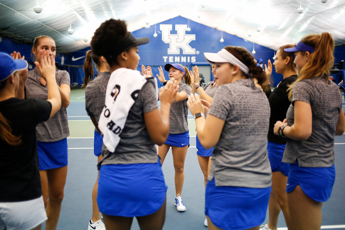 Team.

Kentucky beats South Florida 4-0.

Photo by Hannah Phillips | UK Athletics