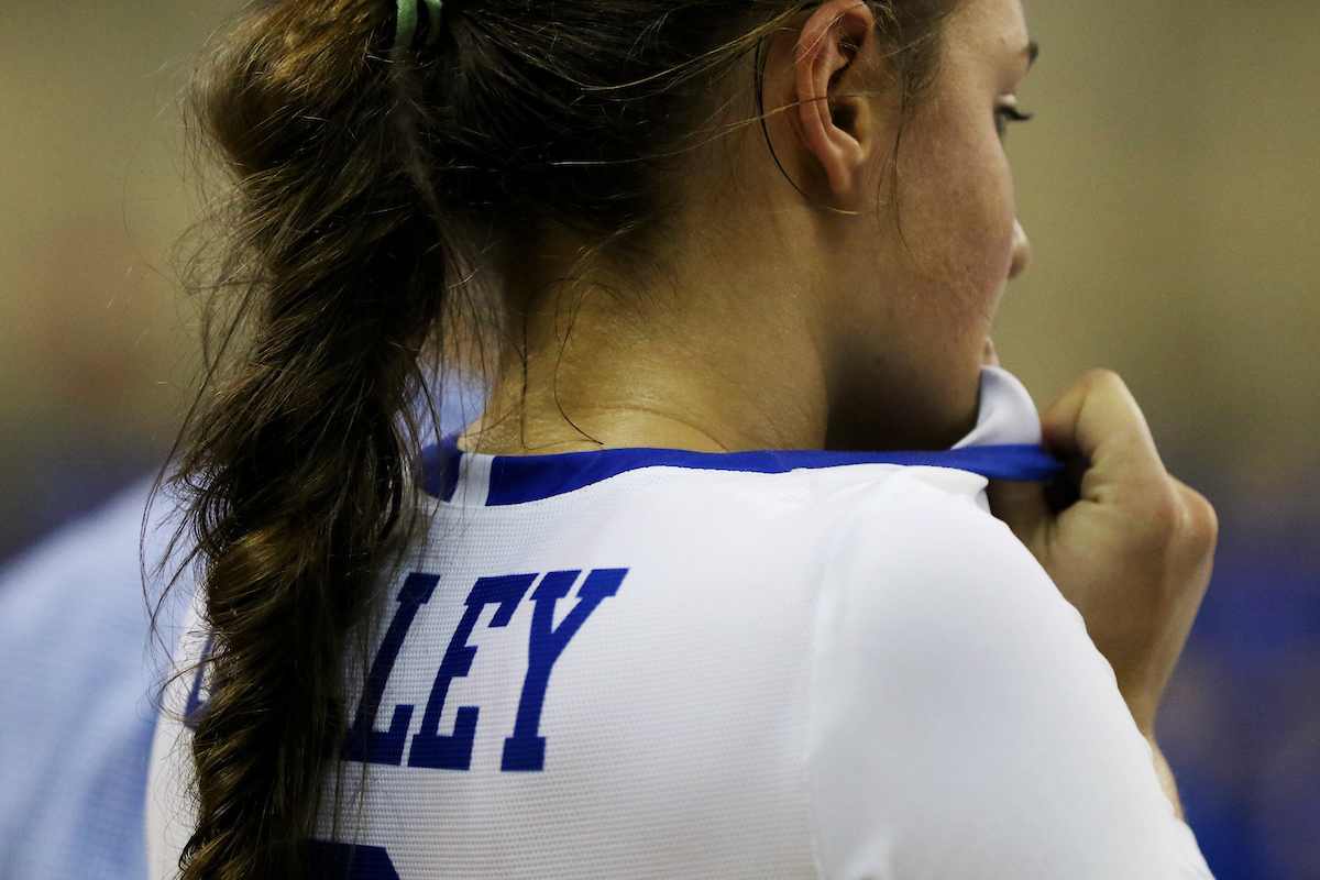 Madison Lilley

UK volleyball beats Purdue in the second round of the NCAA Tournament.  

Photo by Meghan Baumhardt  | UK Athletics