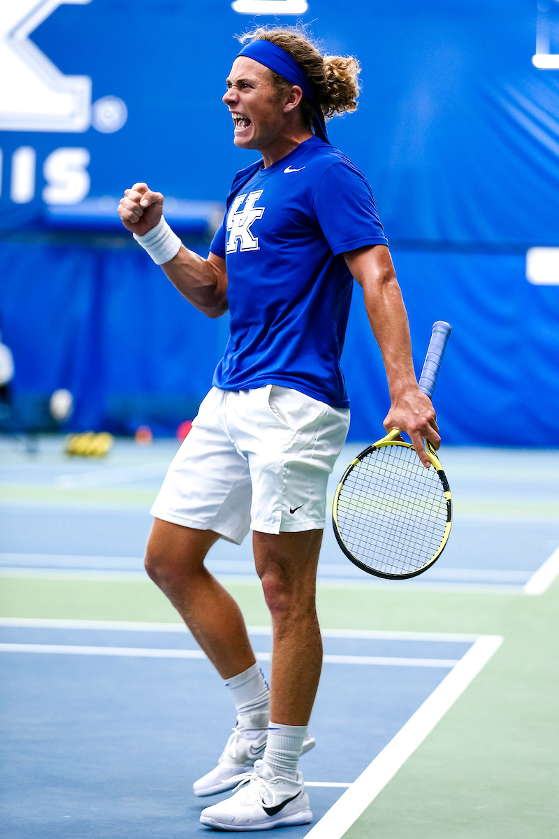 Liam Draxl.

Kentucky defeats Tennessee 4-3.

Photo by Eddie Justice | UK Athletics