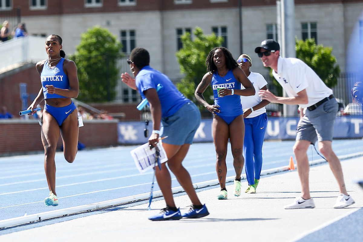 Alexis Holmes.

Day Two of the Kentucky Invitational.

Photo by Grace Bradley | UK Athletics