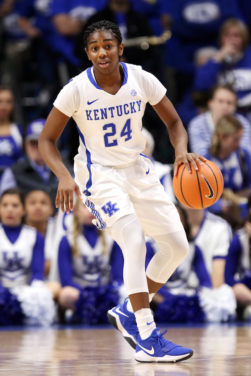 Taylor Murray.

The University of Kentucky women's basketball team falls to Tennessee on Sunday, December 31, 2017 at Rupp Arena. 

Photo by Quinn Foster I UK Athletics