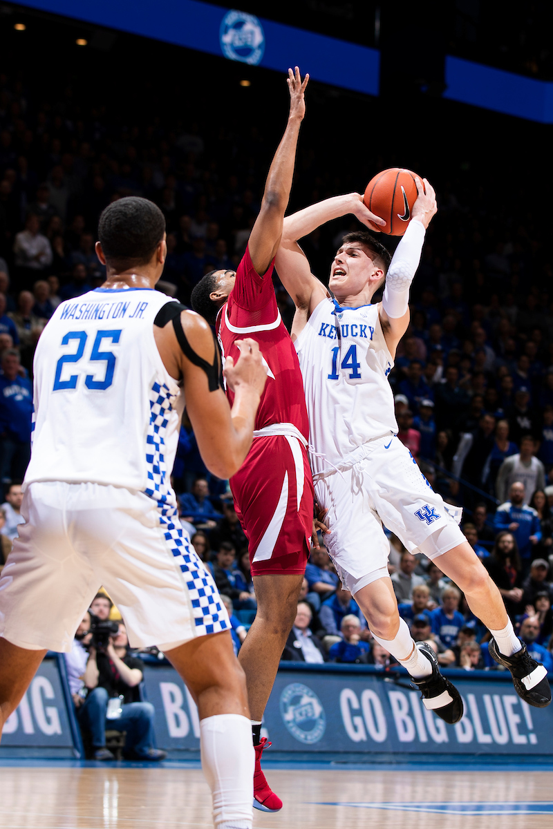 Tyler Herro.

Kentucky beat Arkansas 70-66.

Photo by Chet White | UK Athletics