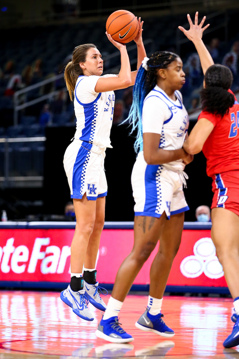 Blair Green.  

Kentucky loses to DePaul 86-82.

Photo by Eddie Justice | UK Athletics