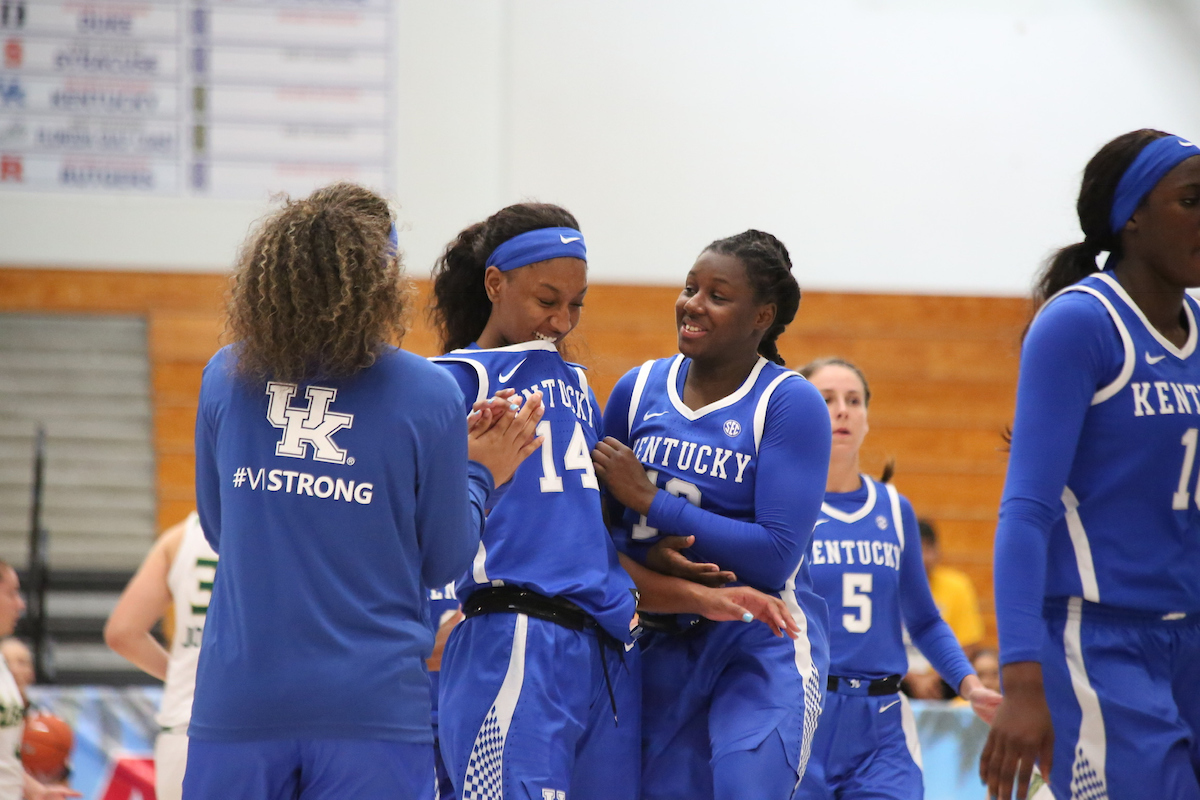 Game One - Kentucky vs. South Florida

The women's basketball team travels to Saint Thomas to compete in the 2018 Paradise Jam Tournament from November 22nd-24th at the University of the Virgin Islands.

Photos by Noah J. Richter | UK Athletics