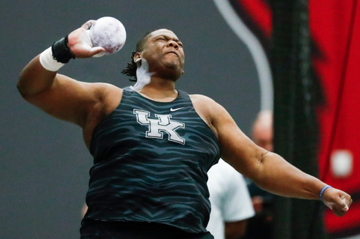Charles Lenford.

Day one of the 2019 SEC Indoor Track and Field Championships.

Photo by Chet White | UK Athletics