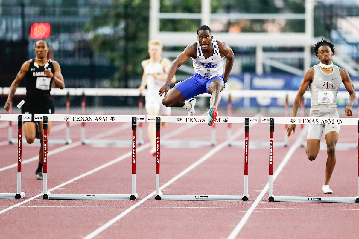 Kenroy Williams.

Day one of the 2021 SEC Track and Field Outdoor Championships.

Photo by Chet White | UK Athletics