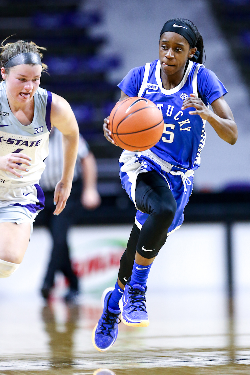 Chasity Patterson.  

Kentucky beat Kansas State 60-49.

Photo by Eddie Justice | UK Athletics