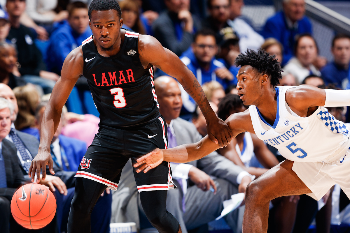 Immanuel Quickley.

Kentucky beat Lamar 81-56.


Photo by Elliott Hess | UK Athletics