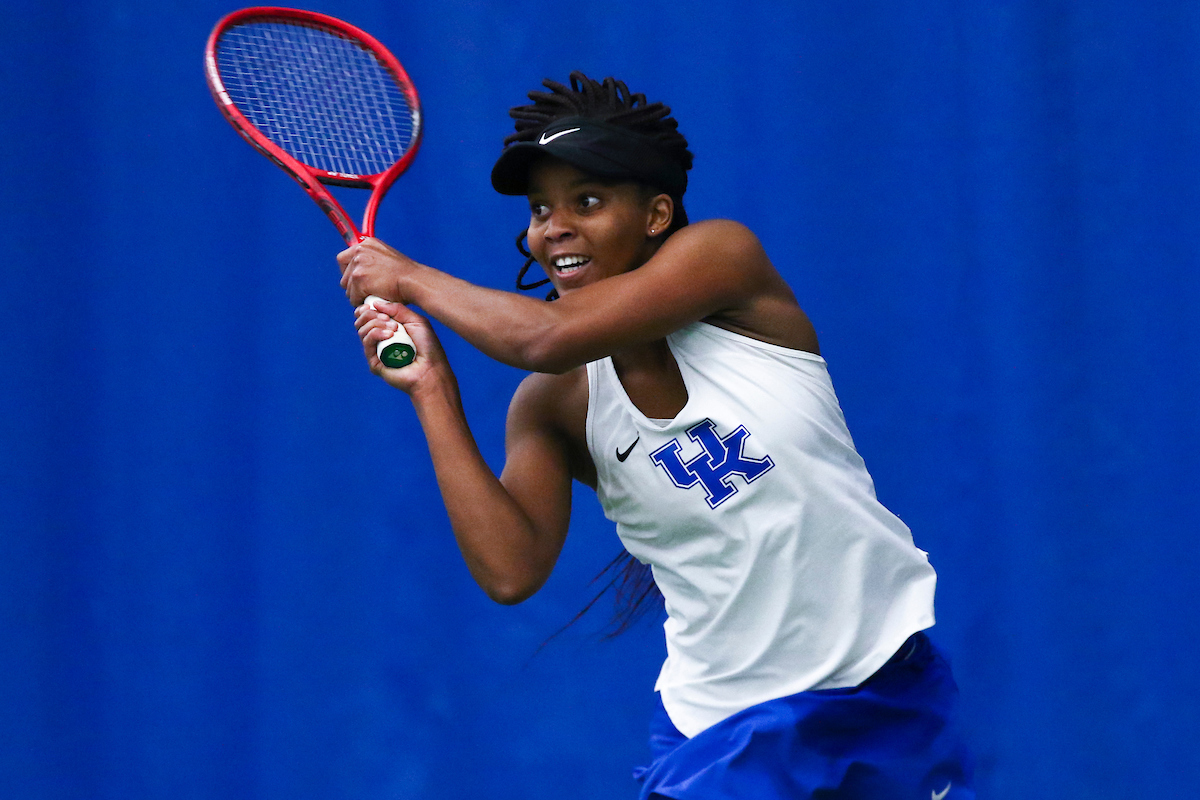 Lesedi Jacobs.

Kentucky defeats Marshall 5-2.

Photo by Grace Bradley | UK Athletics