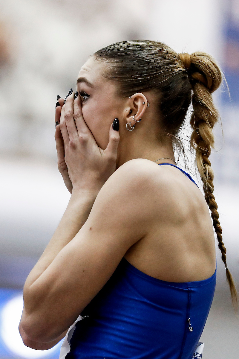 Abby Steiner.

Day 2. SEC Indoor Championships.

Photos by Chet White | UK Athletics
