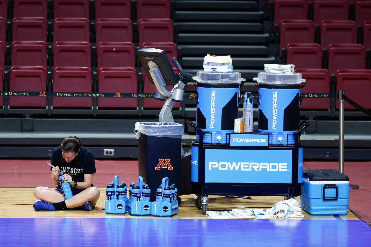 Katy Poole.NCAA volleyball Sweet 16.Photo by Chet White | UK Athletics