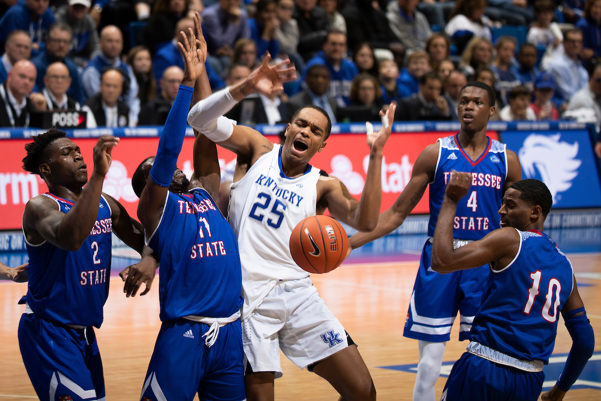 PJ Washington.

Kentucky beat Tennessee State 77-62.

Photo by Chet White | UK Athletics