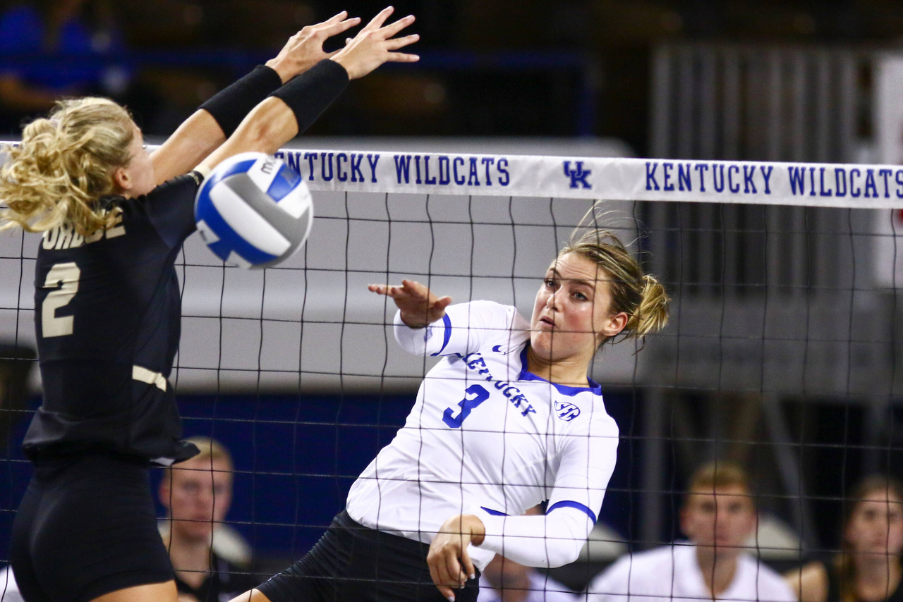 Madison Lilley.

UK falls to Purdue 2-3.  

Photo by Hannah Phillips | UK Athletics