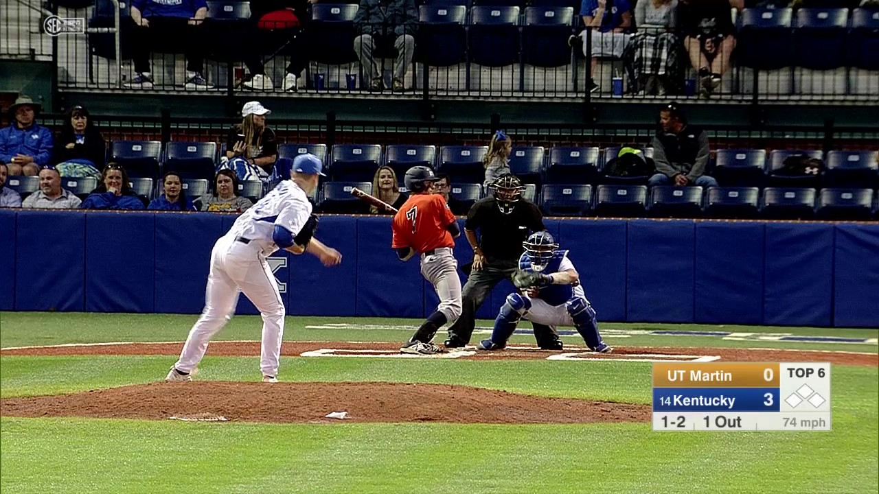 BSB: Kentucky 8, UT Martin 0