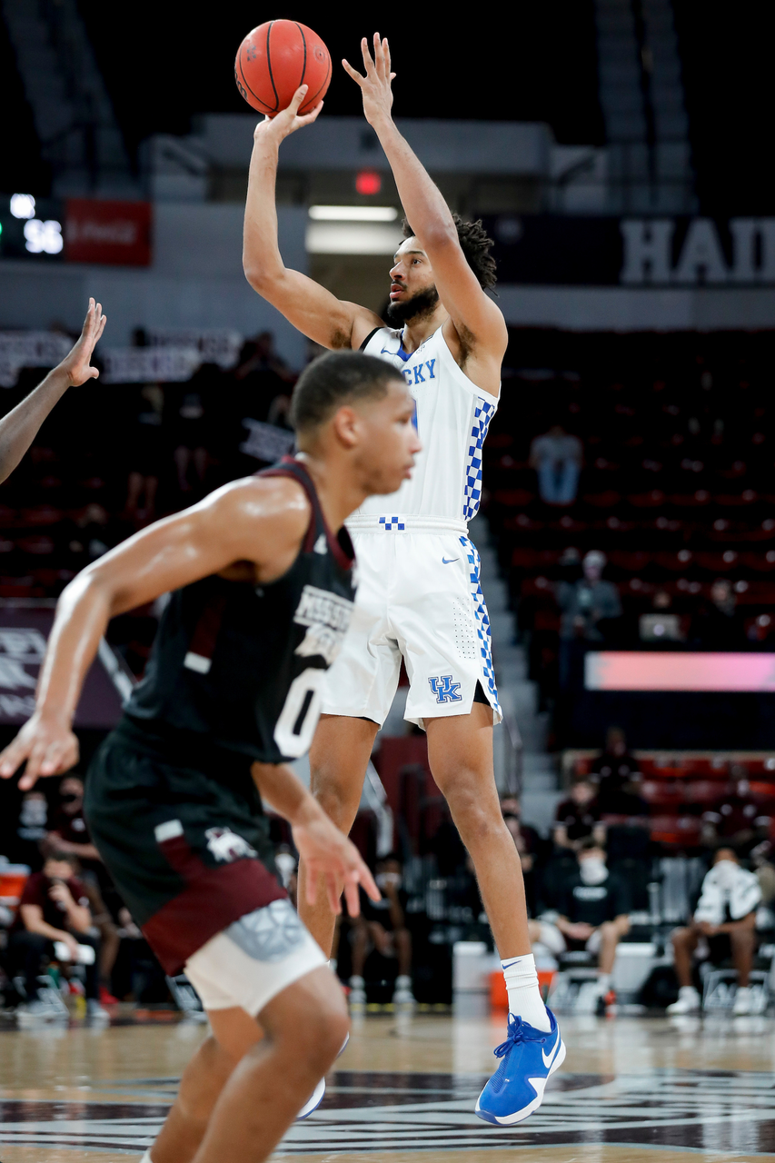 Olivier Sarr.

Kentucky beat Mississippi State 78-73 in Starkville.

Photo by Chet White | UK Athletics