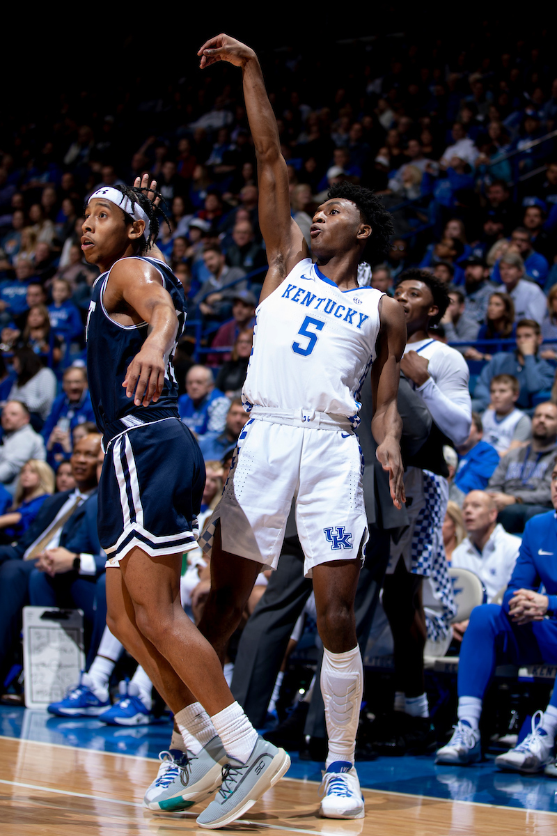 Immanuel Quickley.

Kentucky beat Mount St. Mary’s 82-62.

Photo by Chet White | UK Athletics