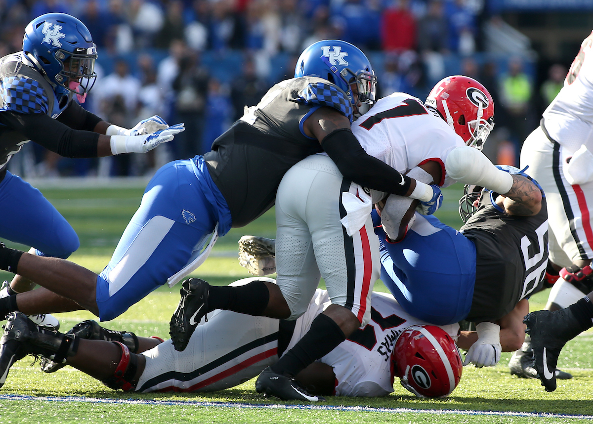 Kash Daniel

Georgia beats UK 34-17.


Photo By Barry Westerman | UK Athletics