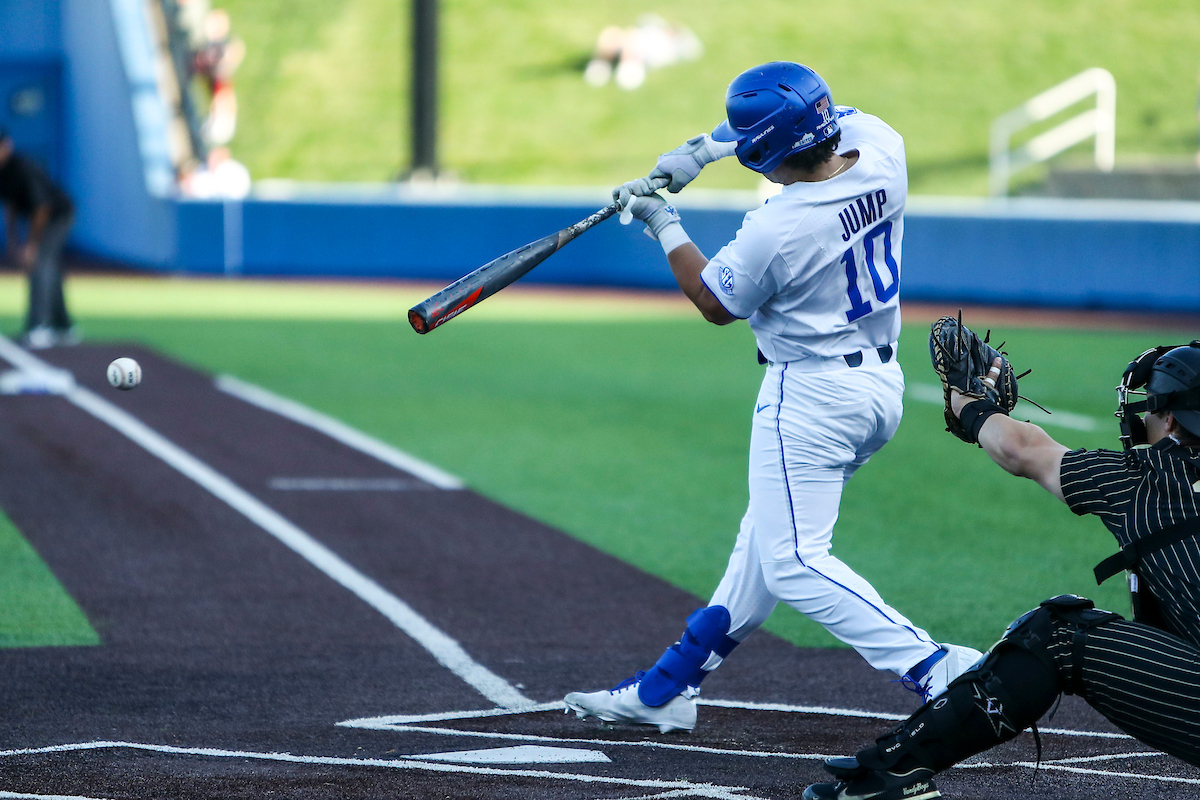 Hunter Jump.

Kentucky loses to Vanderbilt 0-8.

Photo by Sarah Caputi | UK Athletics