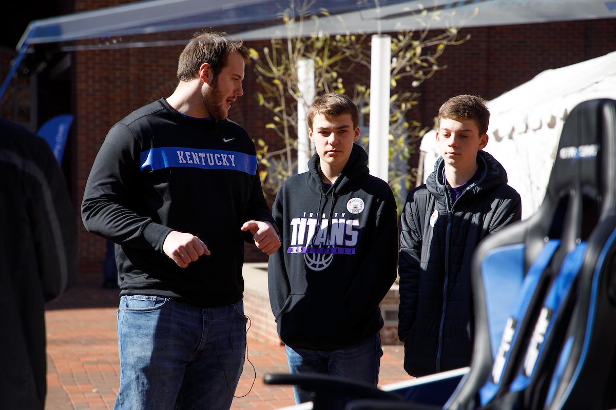 Luke Fortner. Engineers Day 2020.

Photo by Elliott Hess | UK Athletics