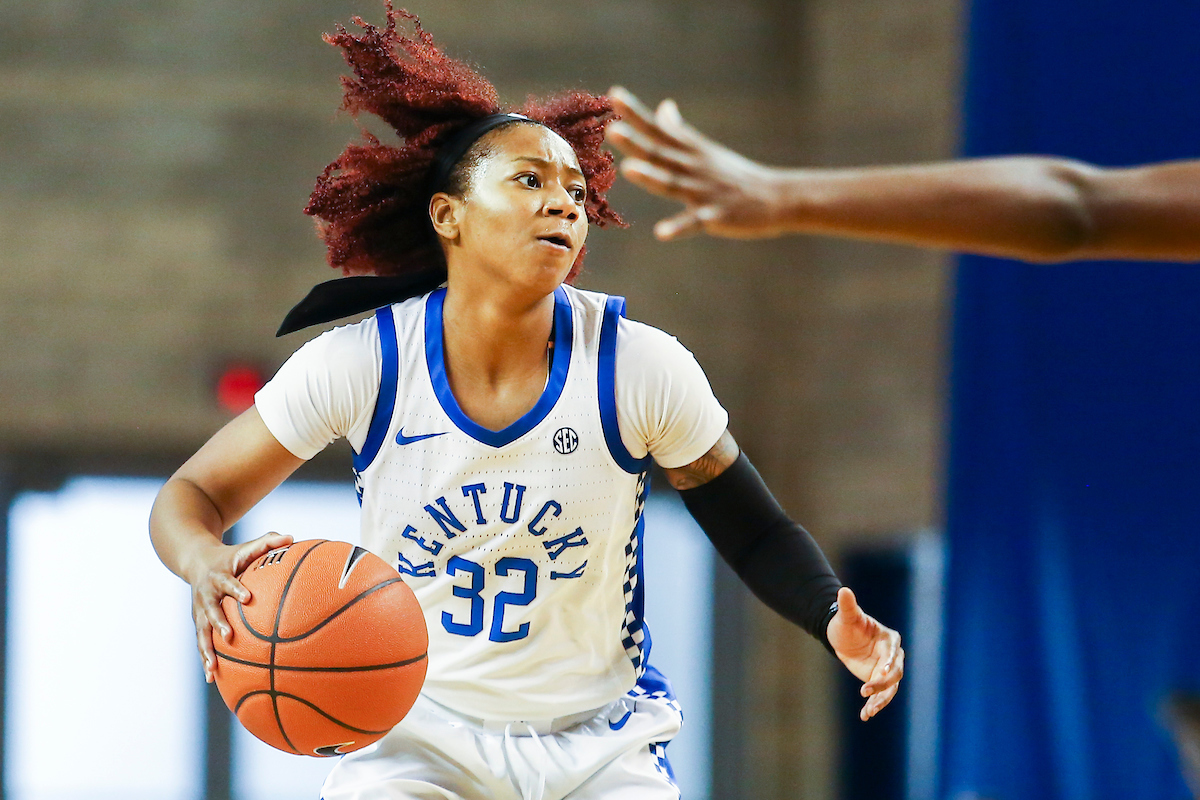 Jaida Roper.

Kentucky beats Samford 79-49.

Photo by Hannah Phillips | UK Athletics