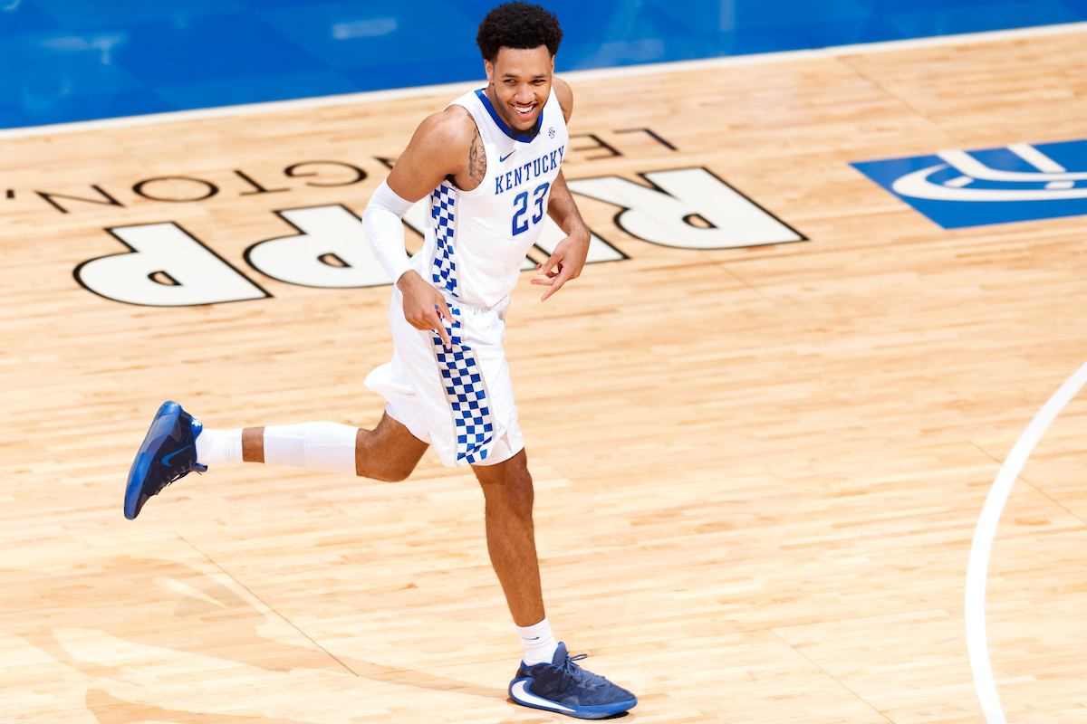 EJ Montgomery.

Kentucky beat Mount St. Mary?s 82-62.


Photo by Elliott Hess | UK Athletics