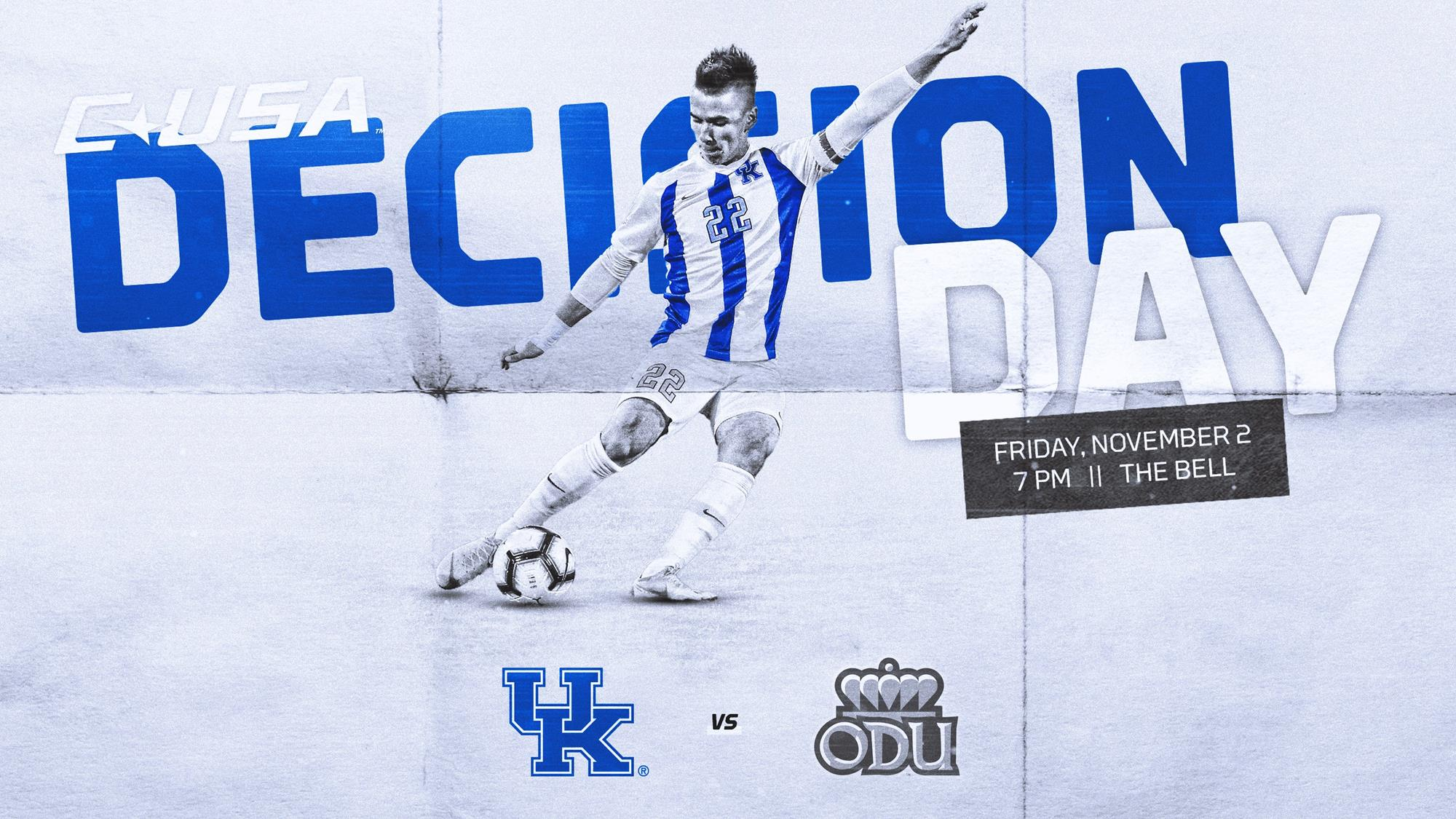 No. 3 Kentucky Welcomes ODU to The Bell for C-USA #DecisionDay Friday