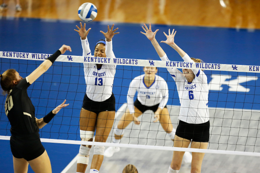 Leah Edmond

UK volleyball beats Purdue in the second round of the NCAA Tournament.  

Photo by Meghan Baumhardt  | UK Athletics