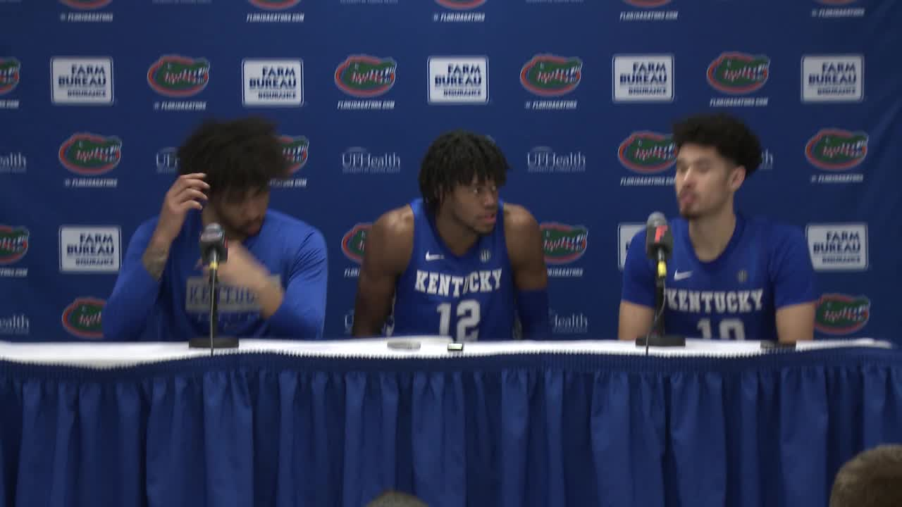 MBB: Richards, Brooks, Juzang - Florida Postgame