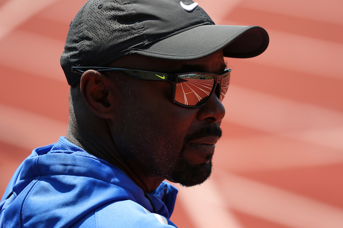 Edrick Floreal.

NCAA Track and Field Outdoor National Championships. Eugene, Oregon. Tuesday, June 5, 2018.

Photo by Chet White | UK Athletics