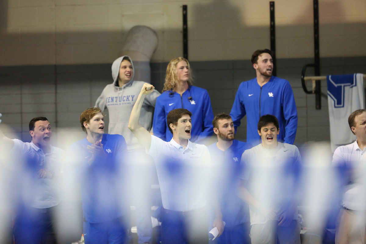 UK Swimming & Diving in action against LSU on Tuesday, October 23rd, 2018 at the Lancaster Aquatic Center in Lexington, Ky.

Photos by Noah J. Richter | UK Athletics