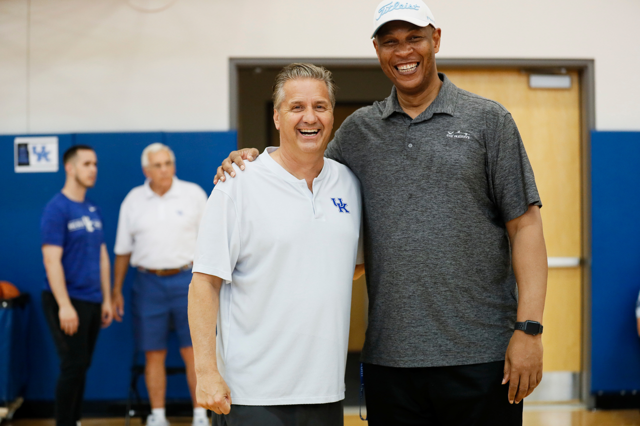 John Calipari. Kenny Payne.

Summer practice.

Photo by Chet White | UK Athletics