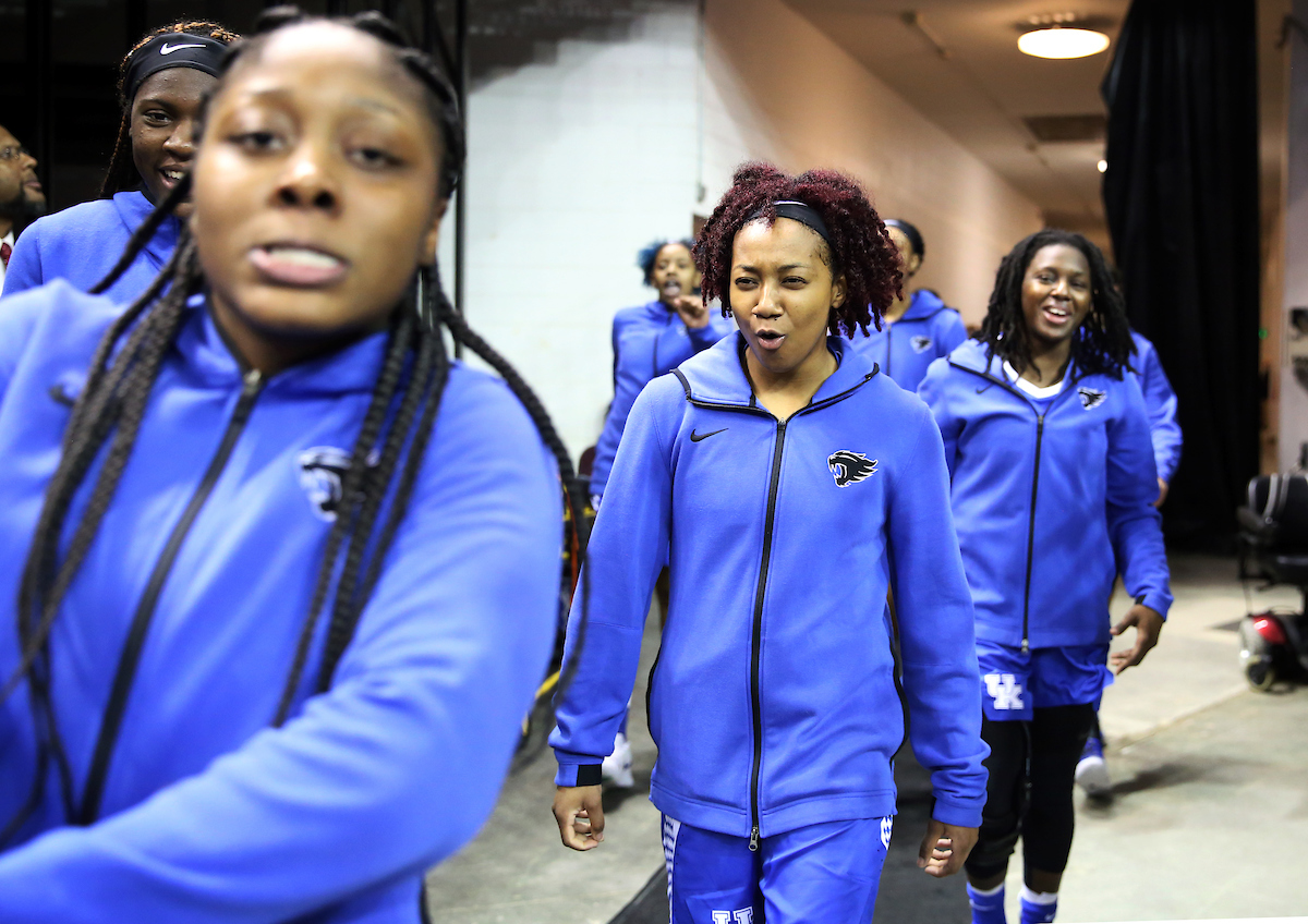 Jaida Roper

The UK Women's Basketball team beat South Carolina.
Photo by Britney Howard | UK Athletics