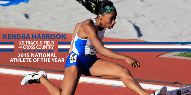 Kendra Harrison Named National Track Athlete of the Year