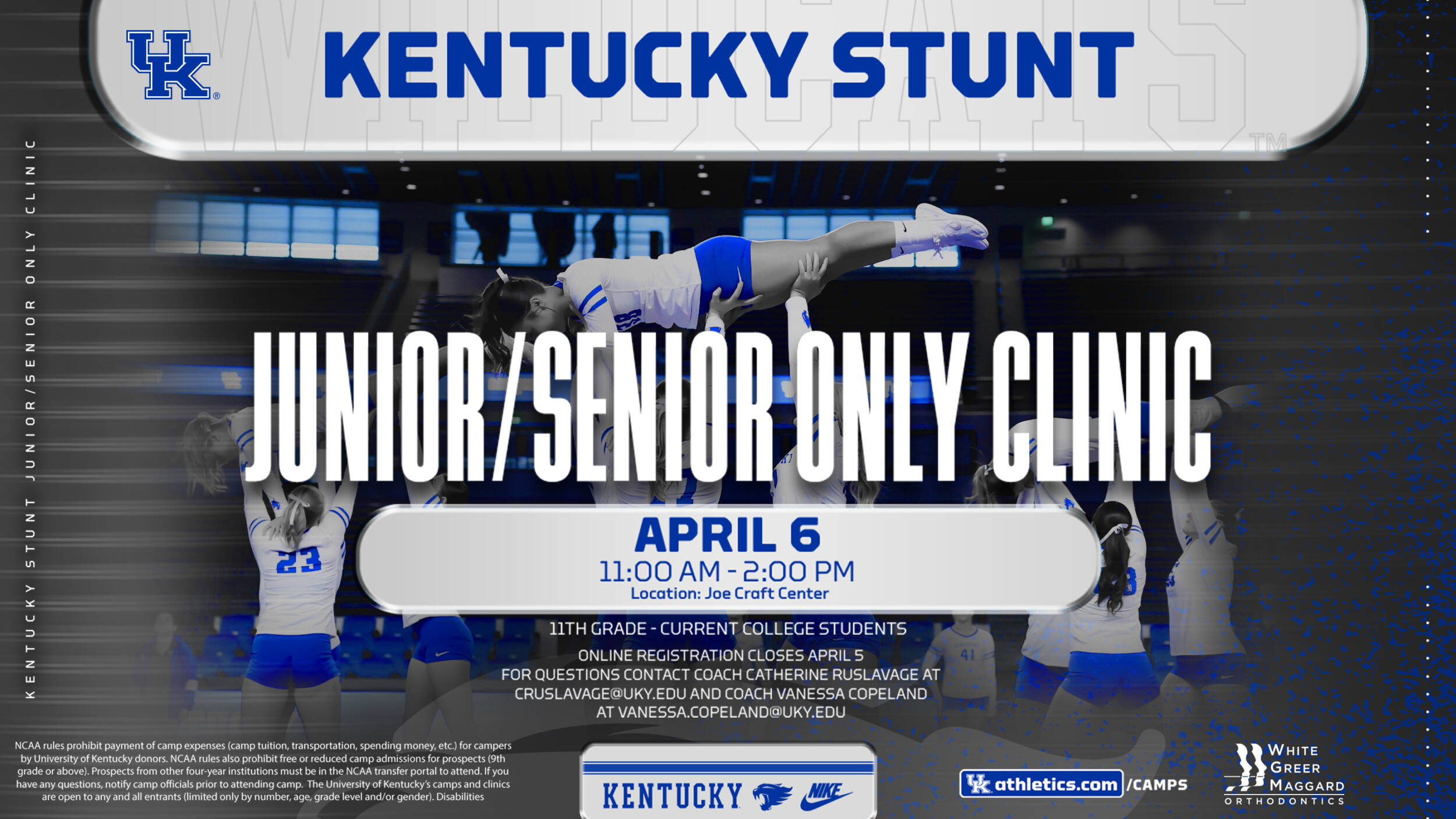 UK STUNT Junior/Senior Only Clinic