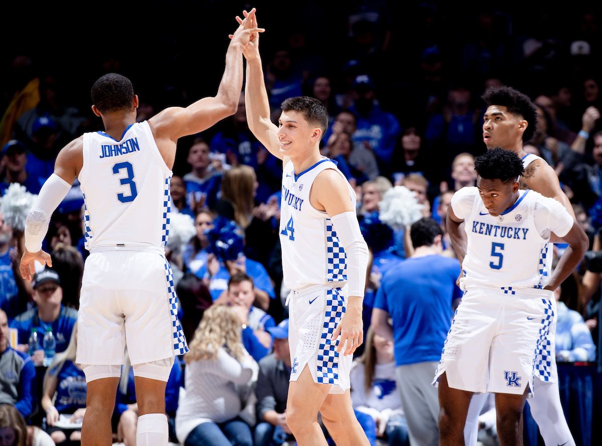 Tyler Herro.

Kentucky beat Tennessee State, 77-62.


Photo by Elliott Hess | UK Athletics