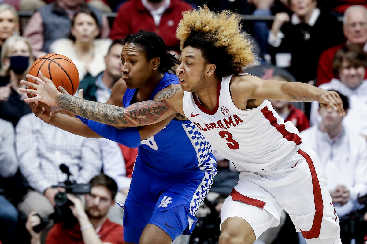 TyTy Washington Jr.

Kentucky beat Alabama 66-55.

Photos by Chet White | UK Athletics