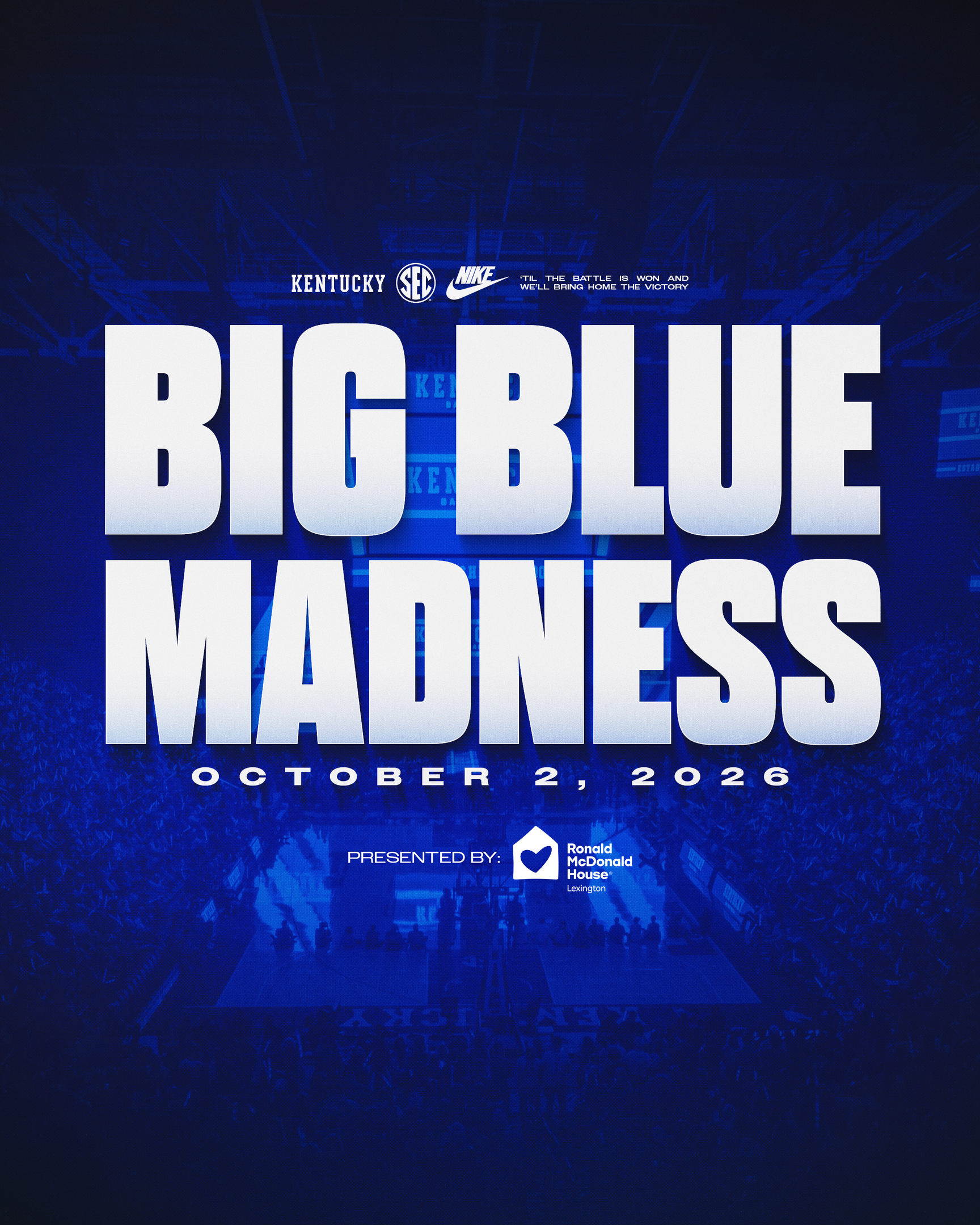 Big Blue Madness Tickets Available Sept. 18