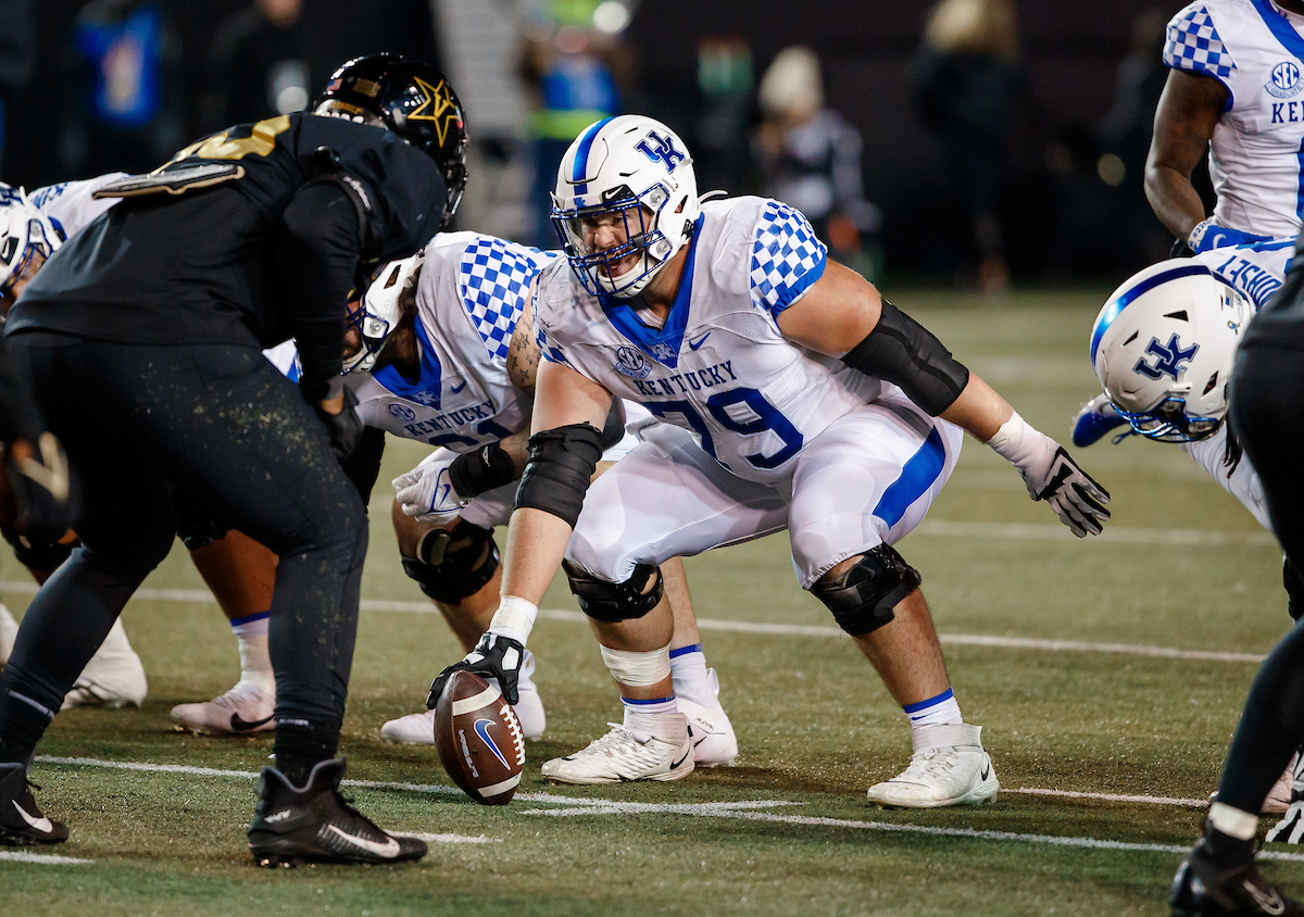 Luke Fortner

Kentucky beats Vandy, 34-17.

Photo by Jacob Noger | UK Athletics
