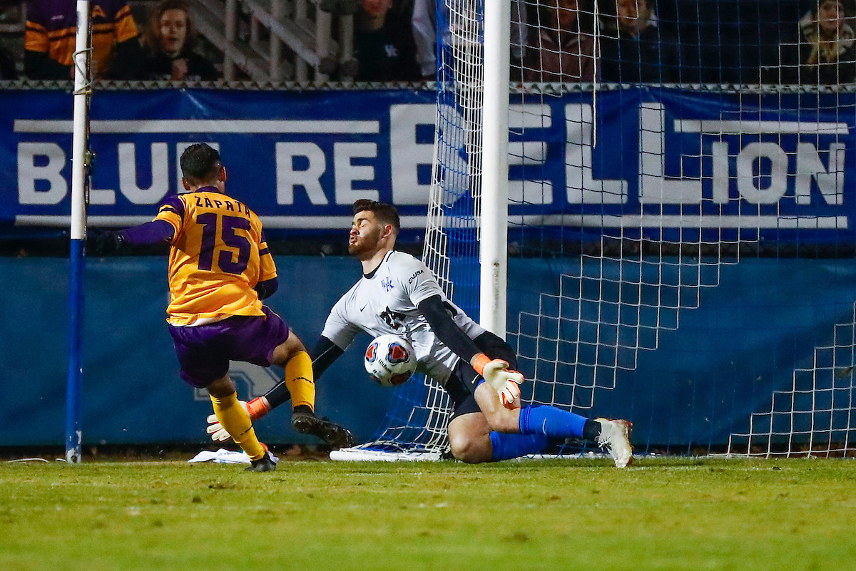 Enrique Facusse.

Men's soccer beat Lipscomb 2-1.

Photo by Chet White | UK Athletics
