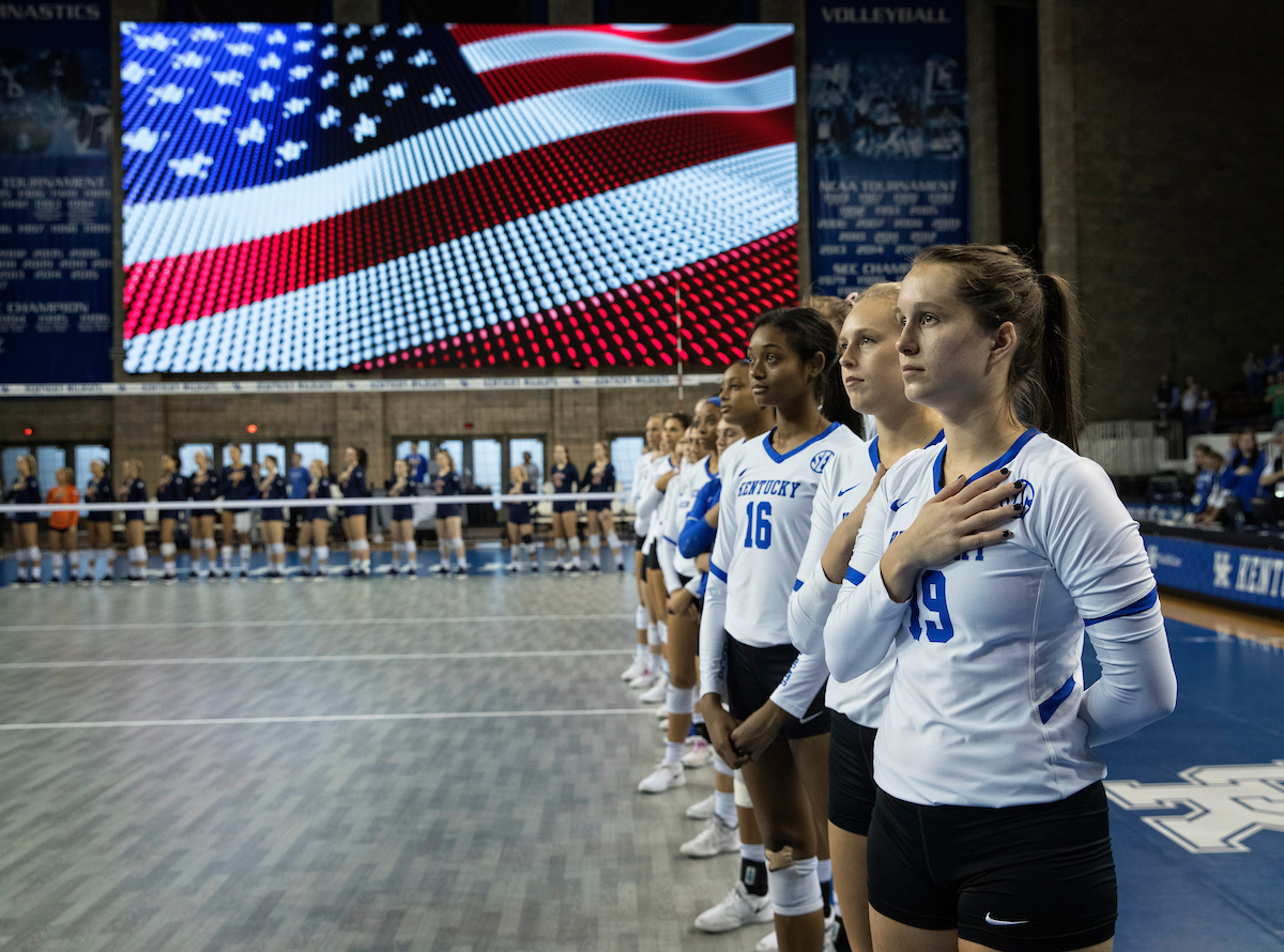 as Kentucky played Auburn on November 24, 2018.  Photo by Mark Cornelison | UKphoto